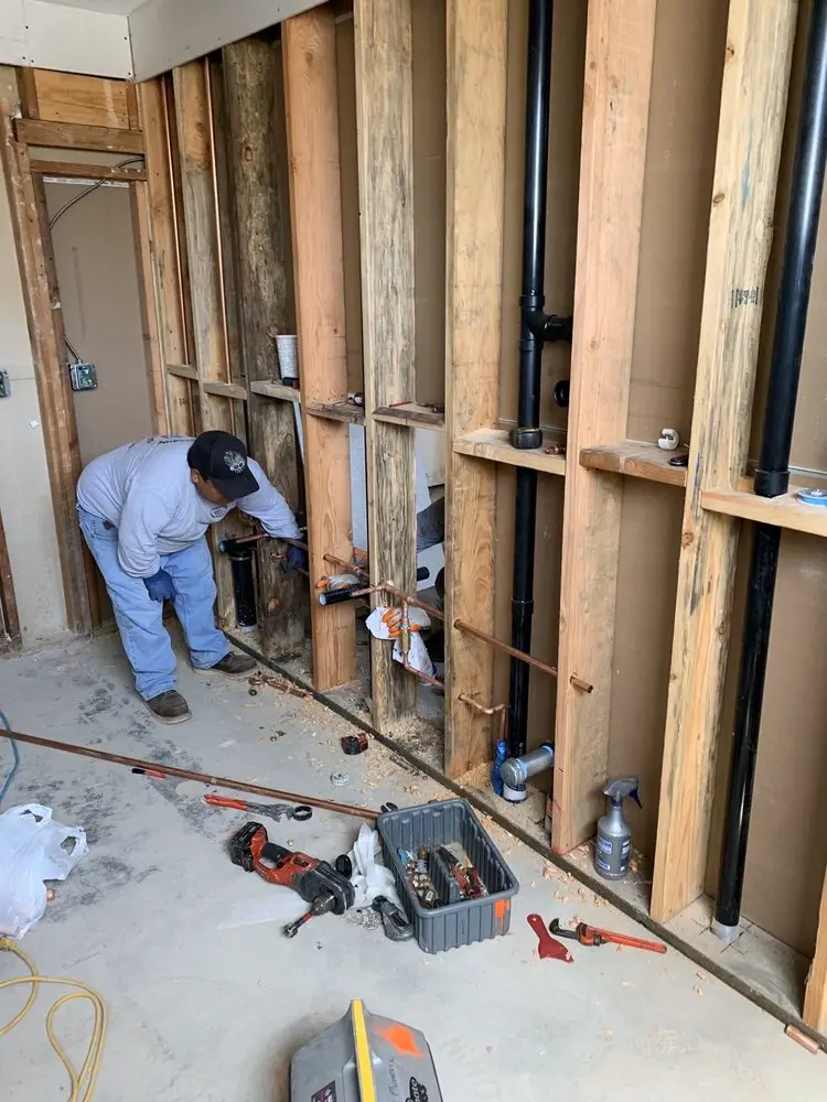 Commercial rough-in plumbing for Gas Line Repair in Inver Grove Heights